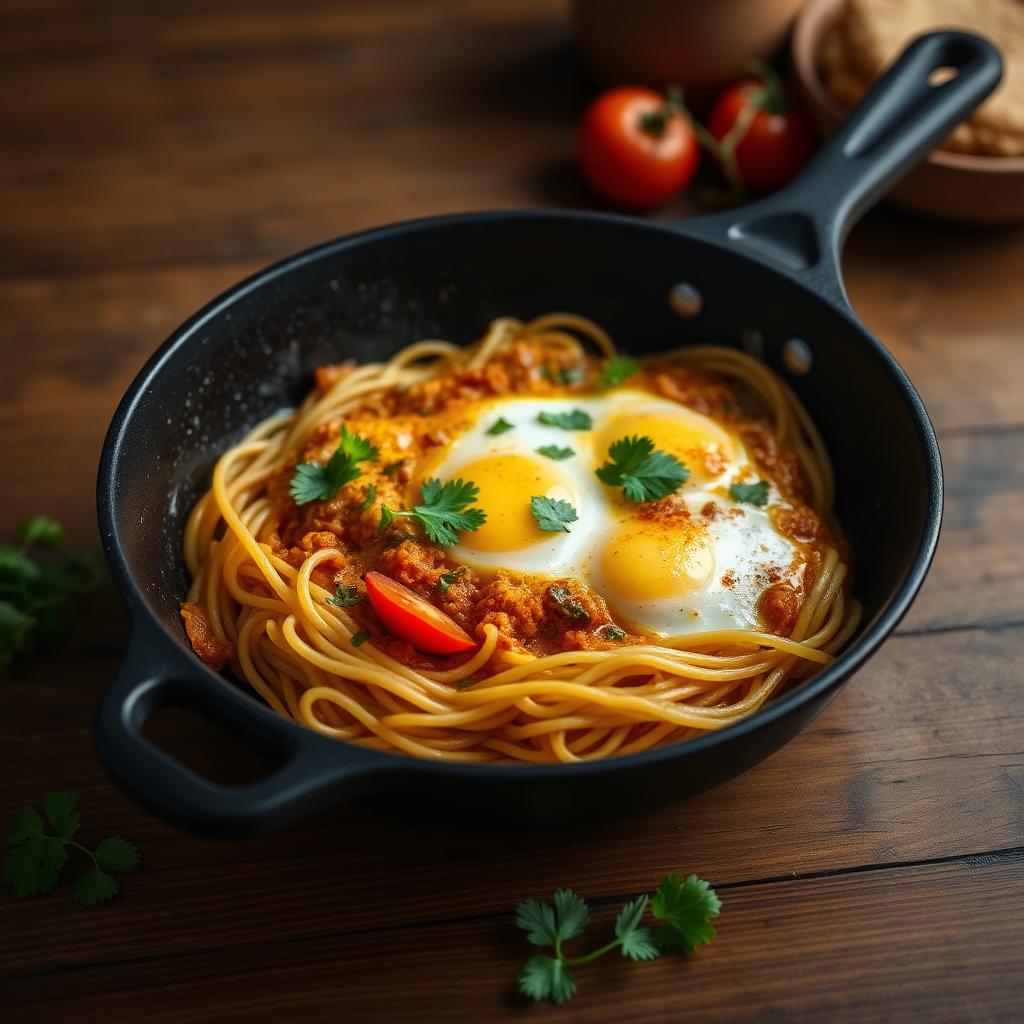 Egg masala maggi